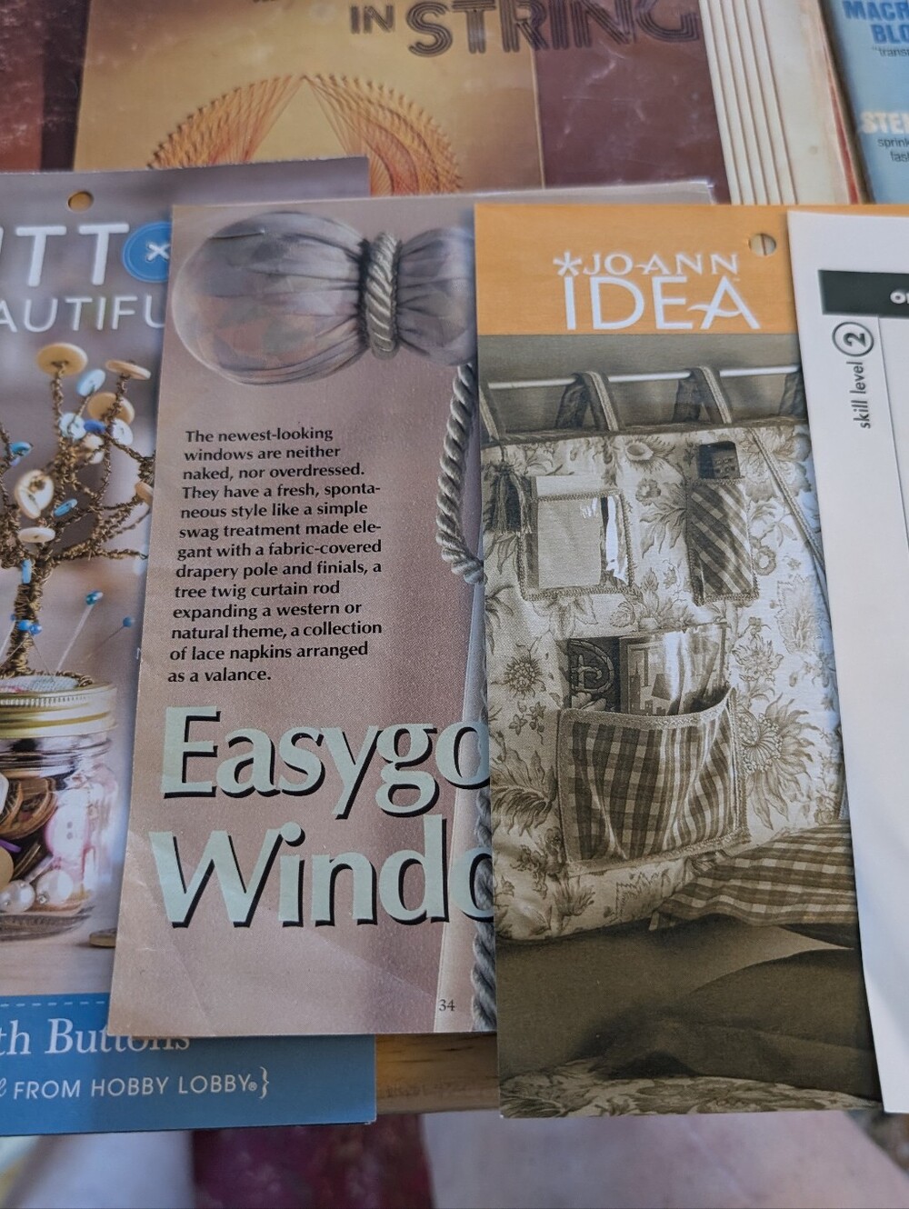 Assorted Craft & Sewing Pattern Booklets - Multicolor (2) - Picture 2 of 6